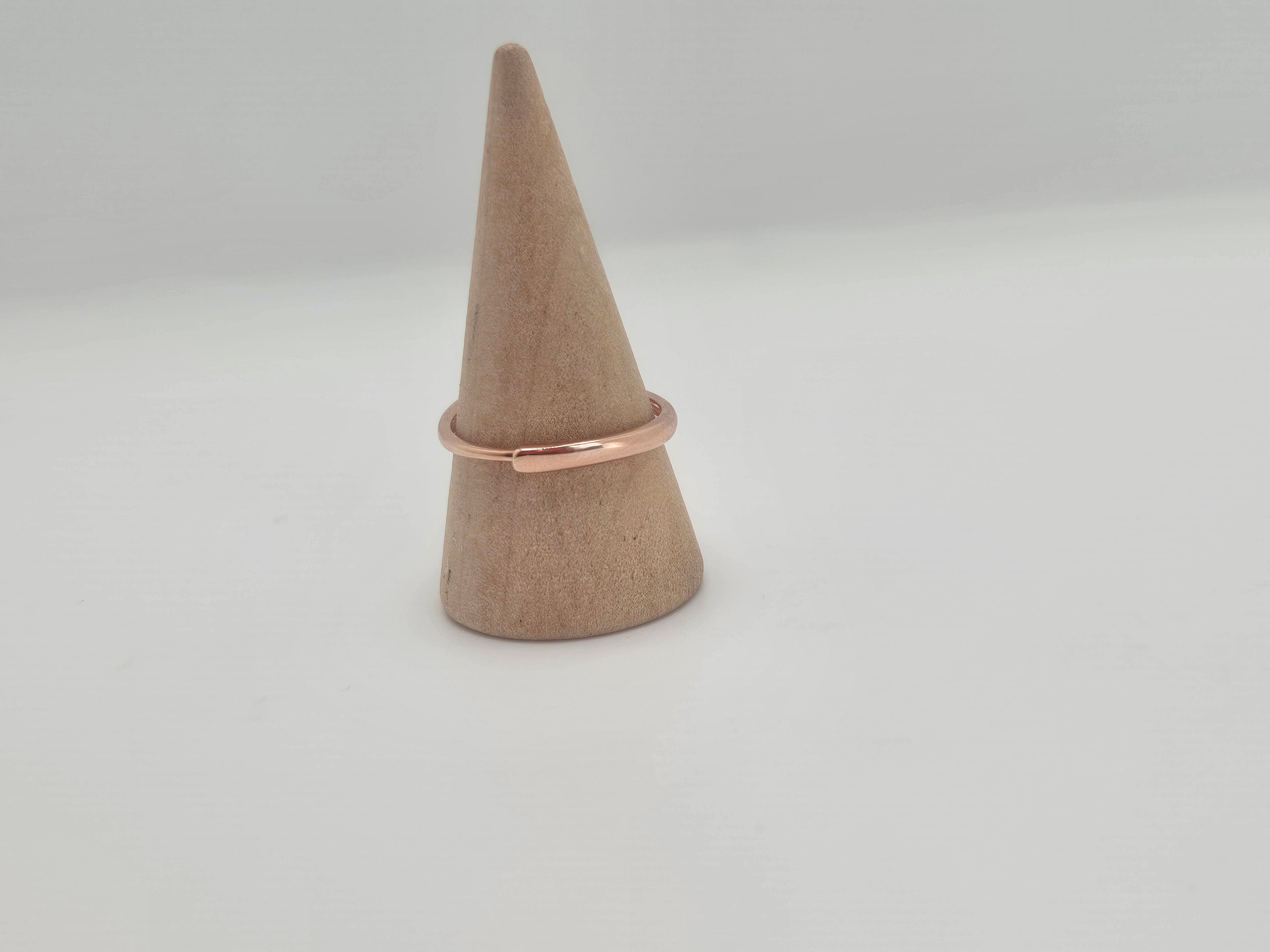 Rose Gold and Cubic Zirconia Ring